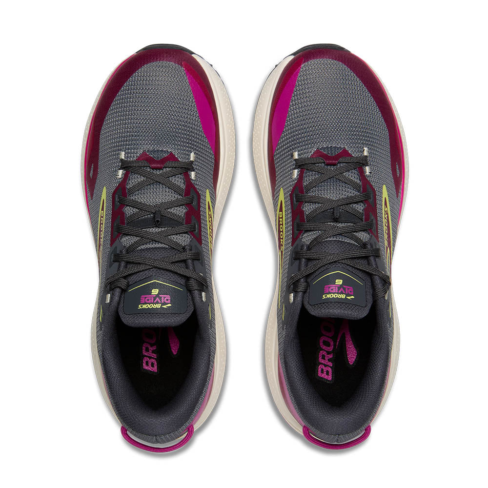 BROOKS DIVIDE 6 Womens (Ebony Fuchsia)