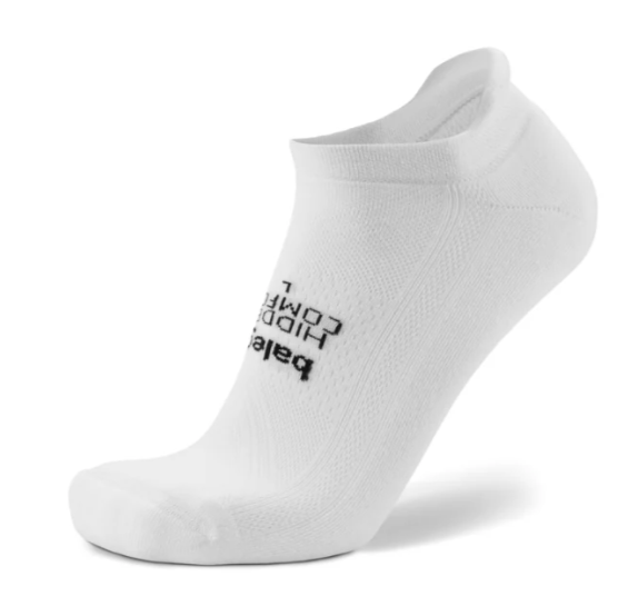 Balega Hidden Comfort White Ankle Socks