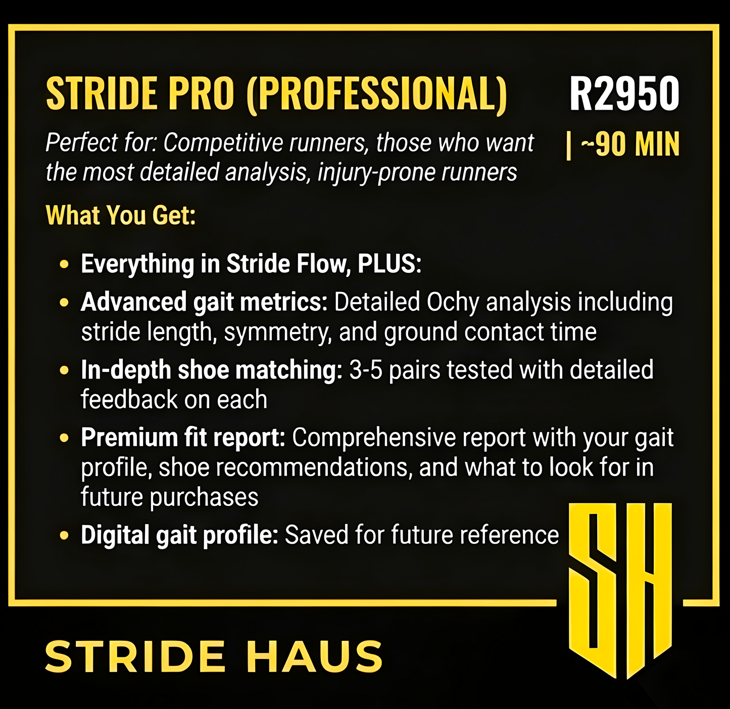 STRIDE PRO | PROFESSIONAL