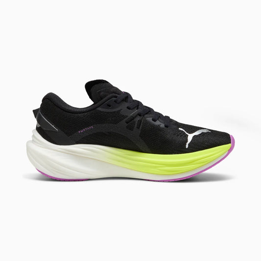 PUMA DEVIATE NITRO 3 Womens (Black/Yellow Alert)