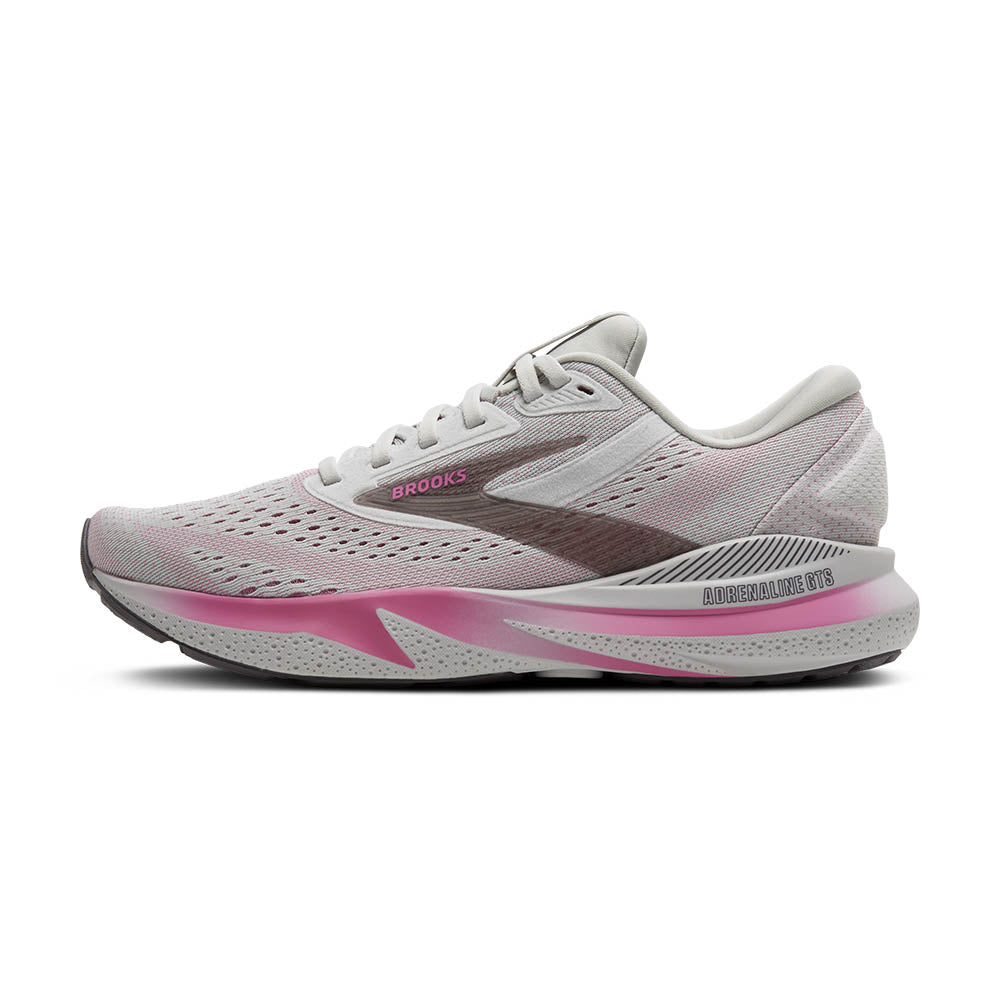 BROOKS ADRENALINE GTS 24 Womens (Oyster/Pink)