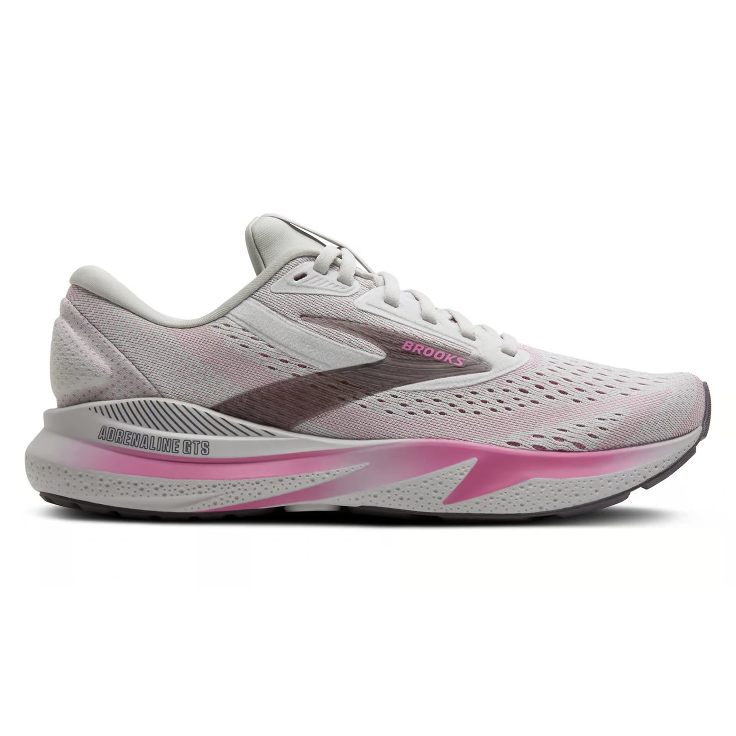 BROOKS ADRENALINE GTS 24 Womens (Oyster/Pink)