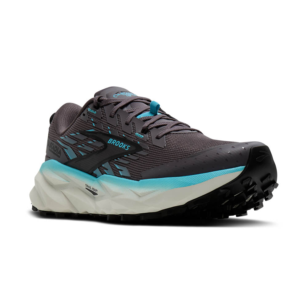 BROOKS CASCADIA 19 Womens (Rabbit Black)
