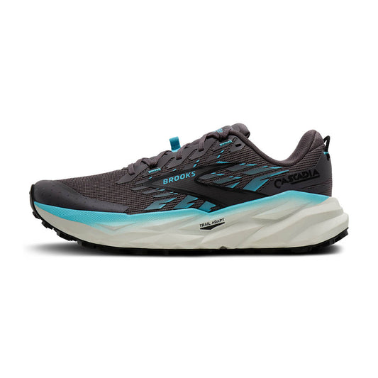BROOKS CASCADIA 19 Womens (Rabbit Black)