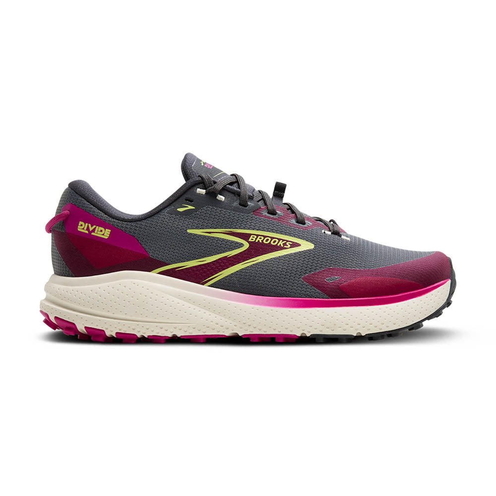 BROOKS DIVIDE 6 Womens (Ebony Fuchsia)