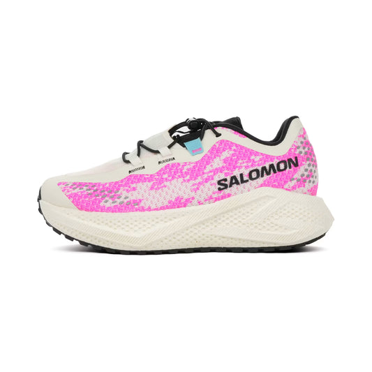 SALOMON Aero Glide 4 GRVL Womens (Vanilla Ice/Knockout Pink/Black)