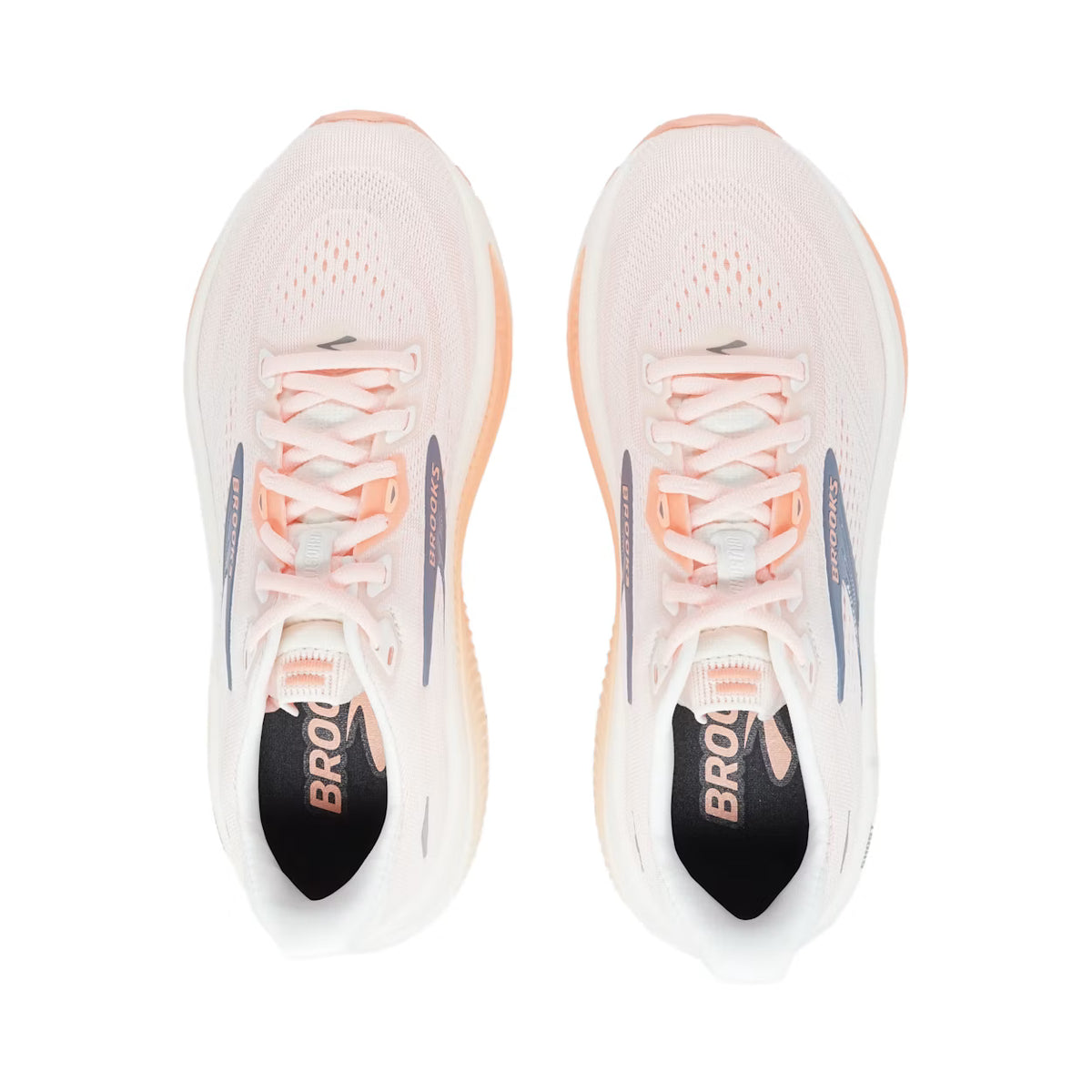 BROOKS Ghost 18 Womens (Star White/Cyber Peach)