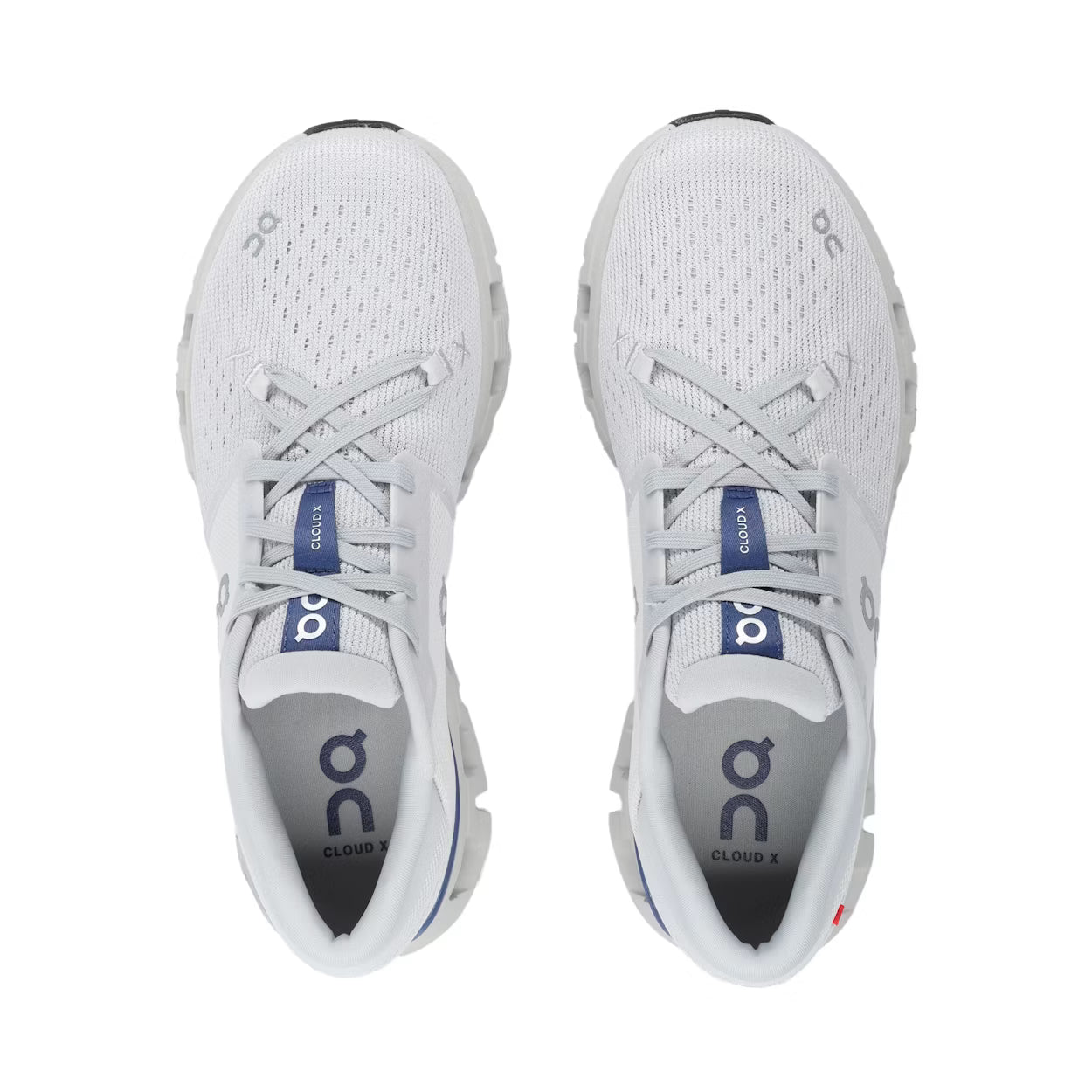 ON Cloud X 4 Womens (Silver/Chambray)