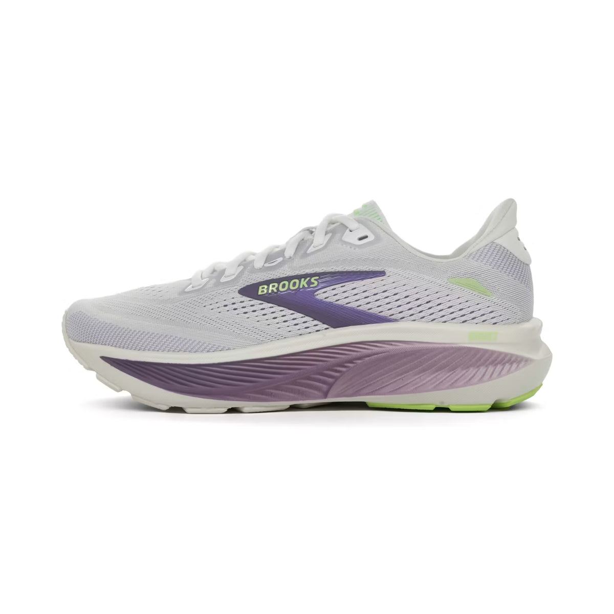 BROOKS Ghost 18 Womens (White/Purple Hebe/Green)