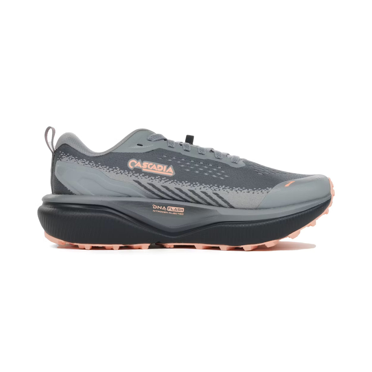 Brooks Cascadia 20 Womens (Grey/Grey/Peach)