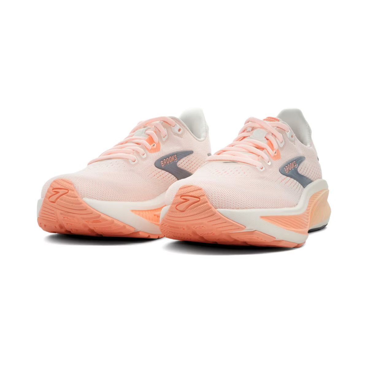 BROOKS Ghost 18 Womens (Star White/Cyber Peach)