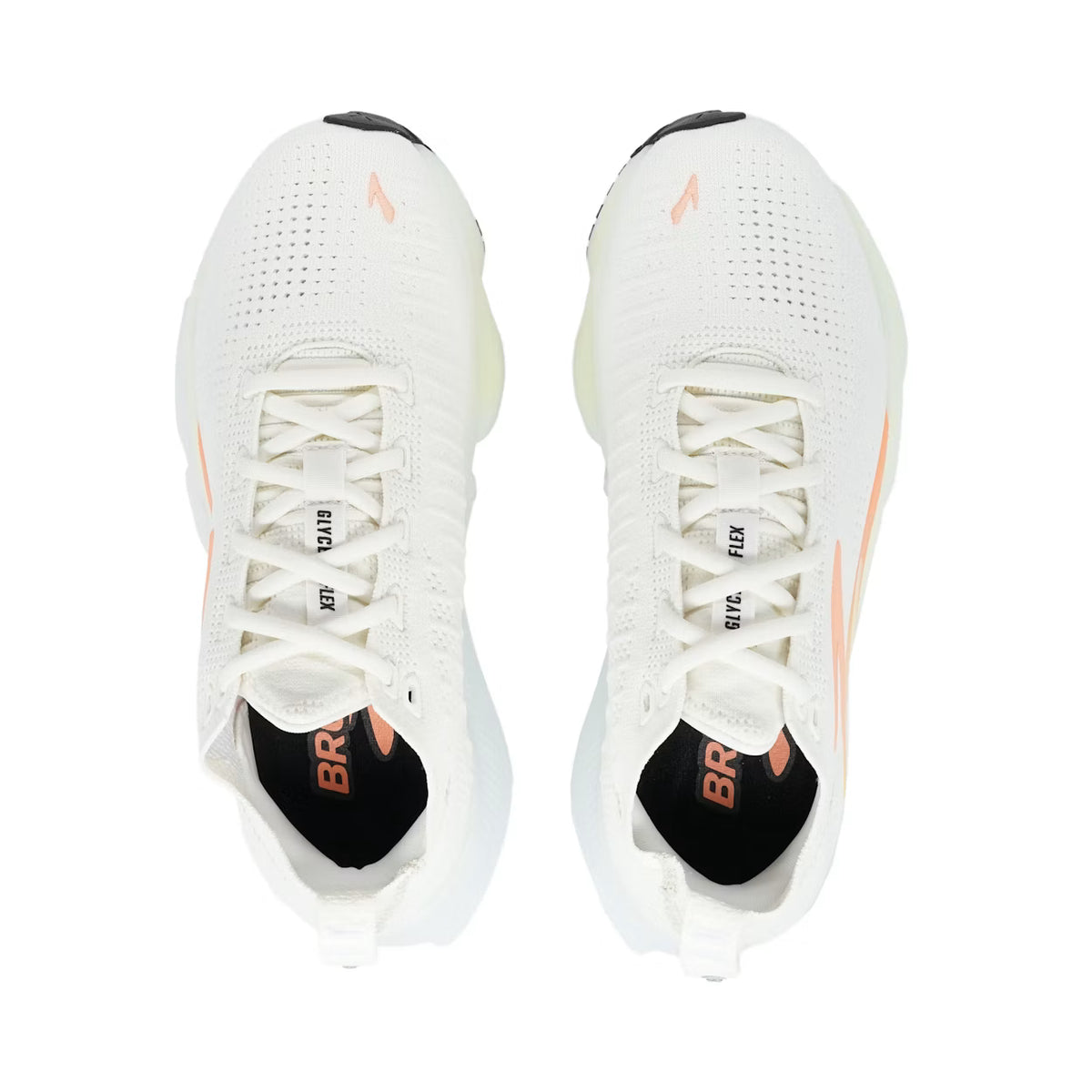 Brooks Glycerin Flex Womens (White/Peach/Nightlife)