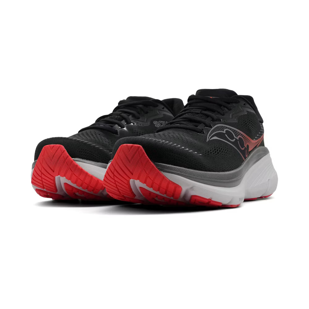 SAUCONY Guide 19 Mens (Black/Red)