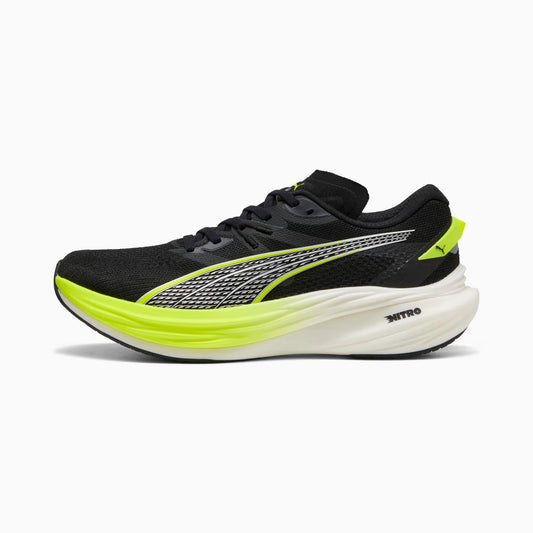 PUMA DEVIATE NITRO 3 Mens (Black/Yellow Alert)
