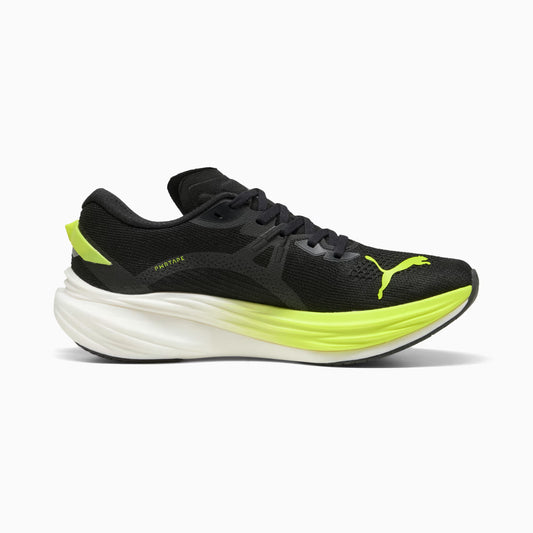 PUMA DEVIATE NITRO 3 Mens (Black/Yellow Alert)