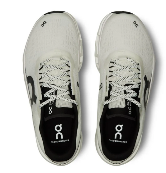 White running shoe ON cloudmonster 