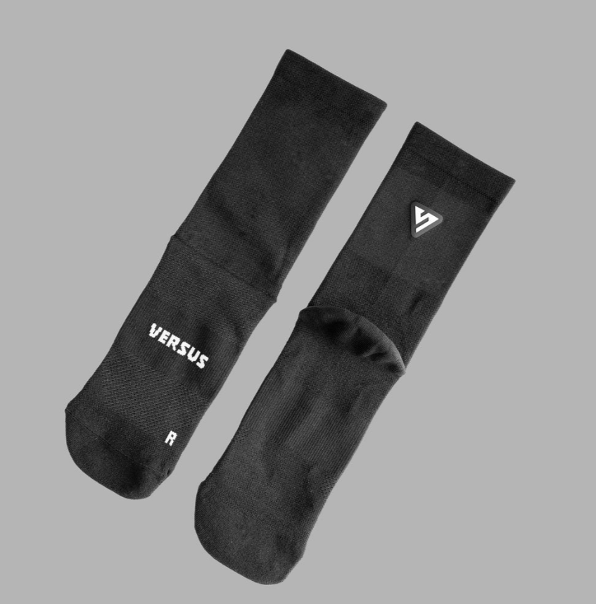 VERSUS Classic Black Active Crew Tab