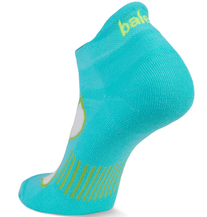 BALEGA Enduro No Show Turquoise Lime WOMEN'S