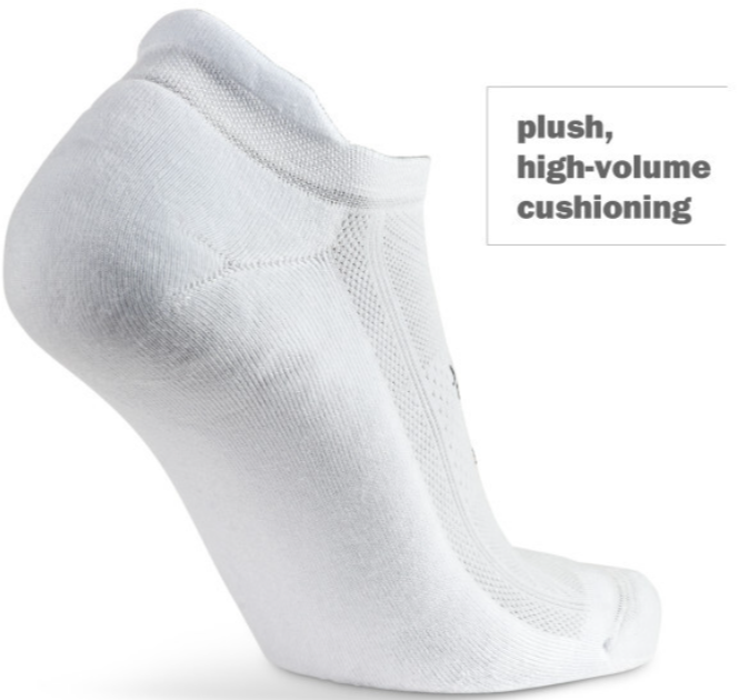 Balega Hidden Comfort White Ankle Socks