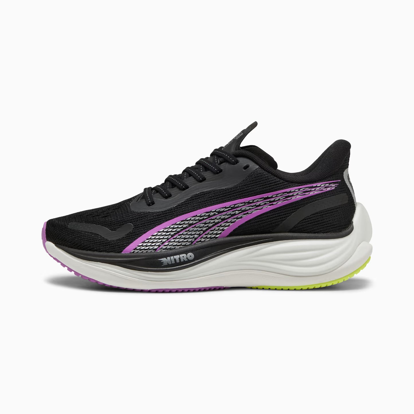 PUMA Velocity Nitro 3 Womens (Black/Pure Magenta)