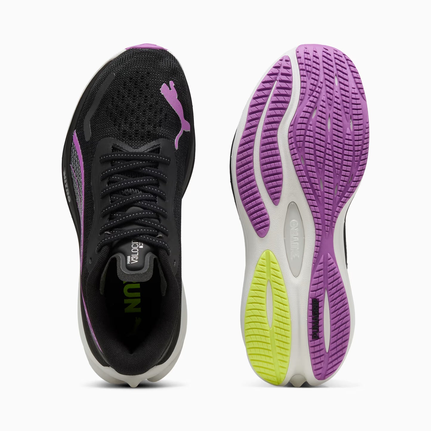PUMA Velocity Nitro 3 Womens (Black/Pure Magenta)