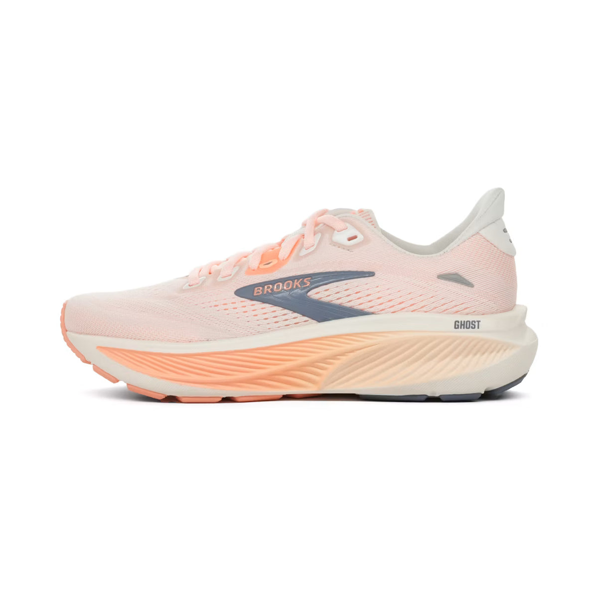 BROOKS Ghost 18 Womens (Star White/Cyber Peach)