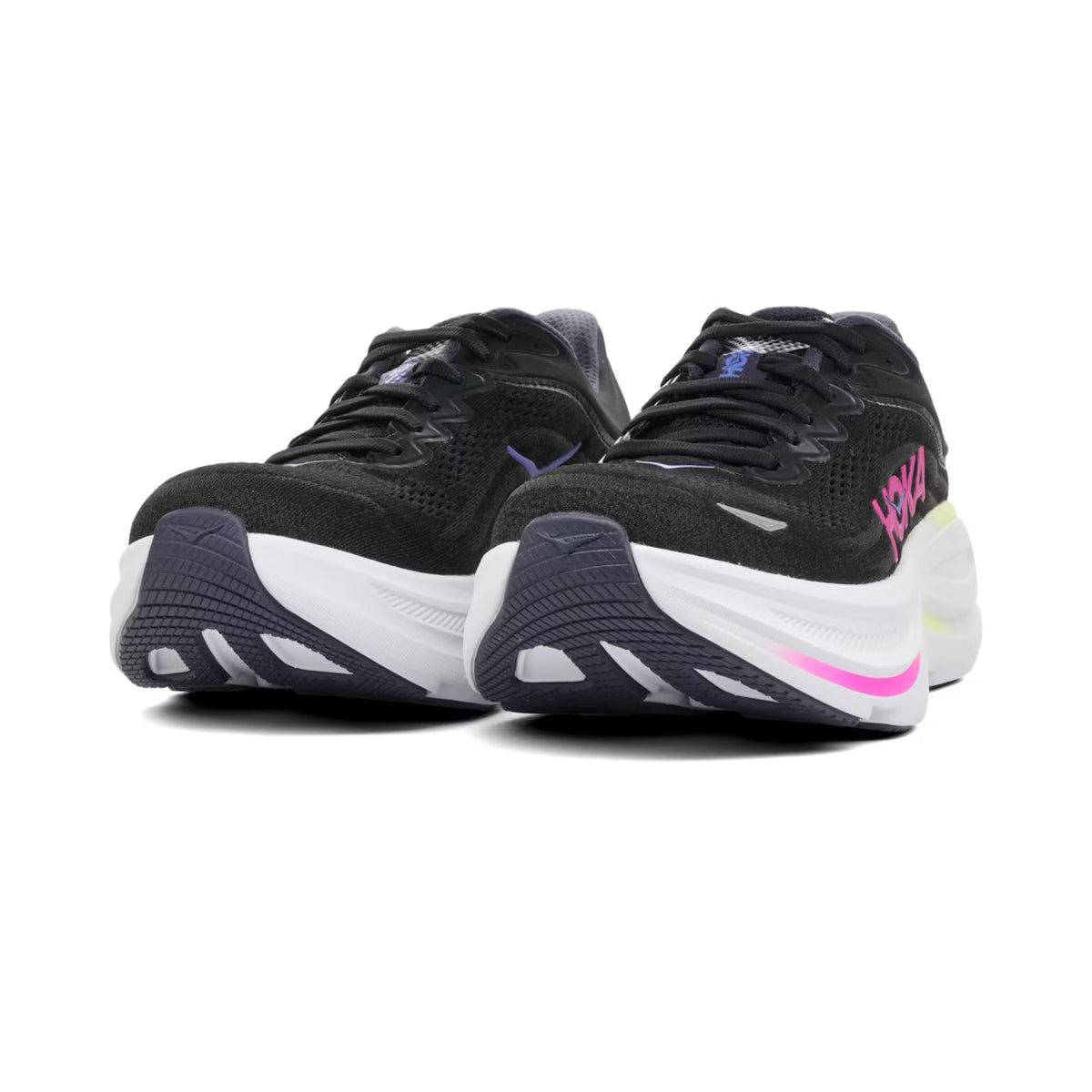 Hoka Bondi 8 Womens (Black / Neon Dragonfruit)