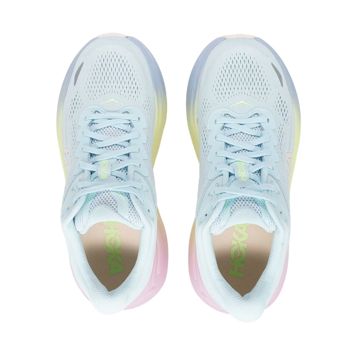 Hoka Bondi 8 Womens (Glimmering Blue/Overcast)