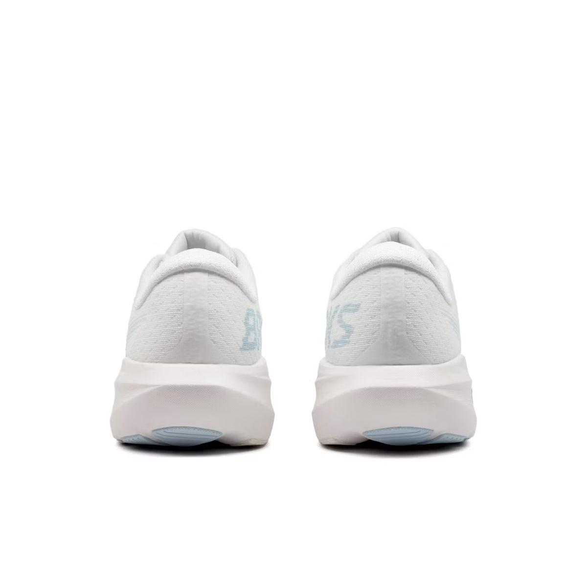 Brooks Ghost Amp Womens (White/Blue/Metallic)