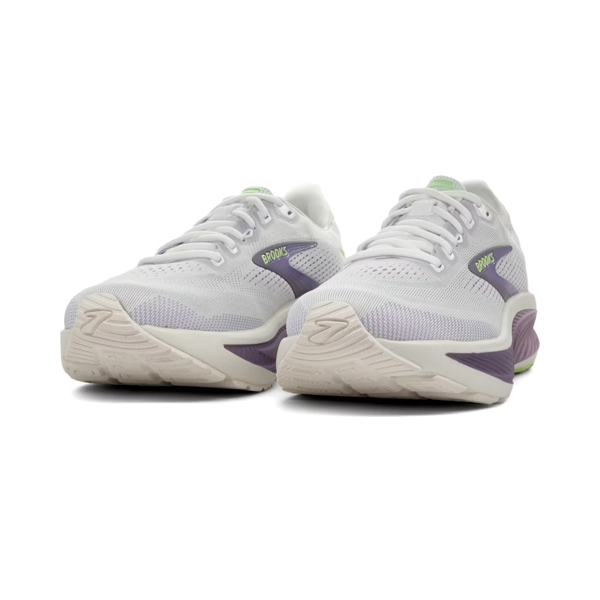 BROOKS Ghost 18 Womens (White/Purple Hebe/Green)
