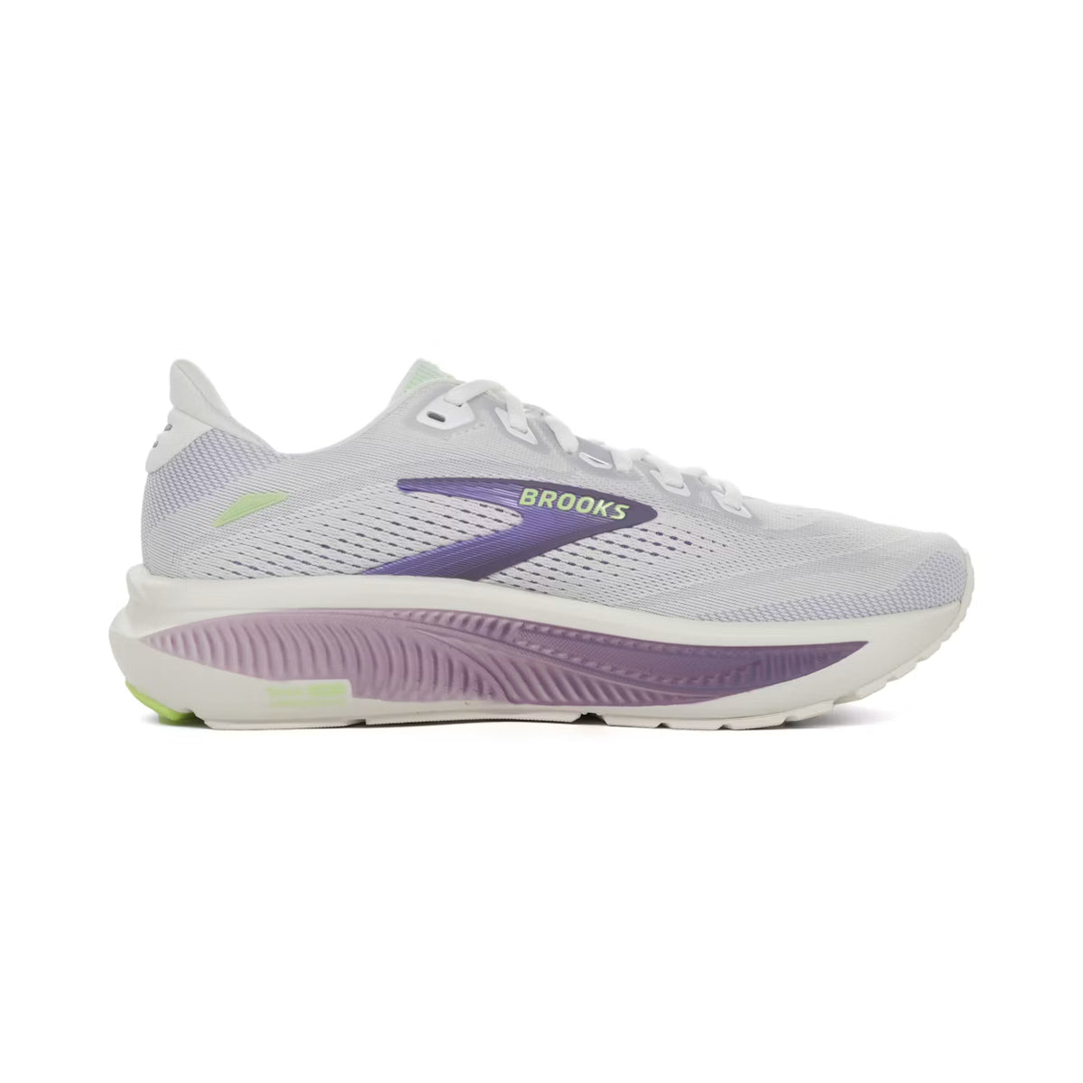 BROOKS Ghost 18 Womens (White/Purple Hebe/Green)