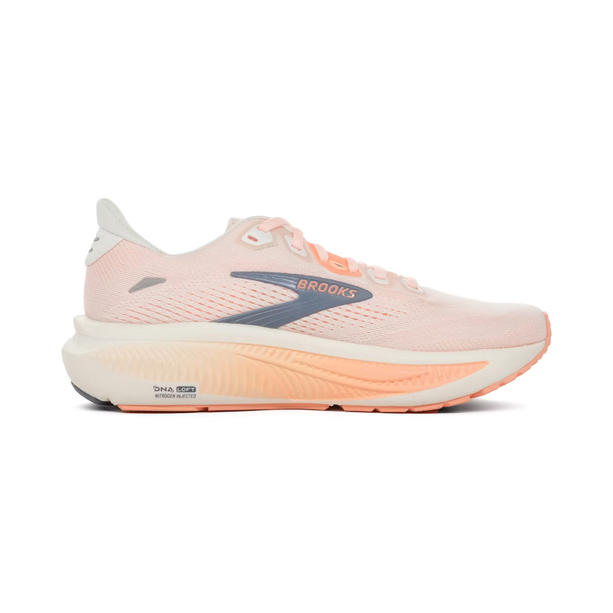 BROOKS Ghost 18 Womens (Star White/Cyber Peach)