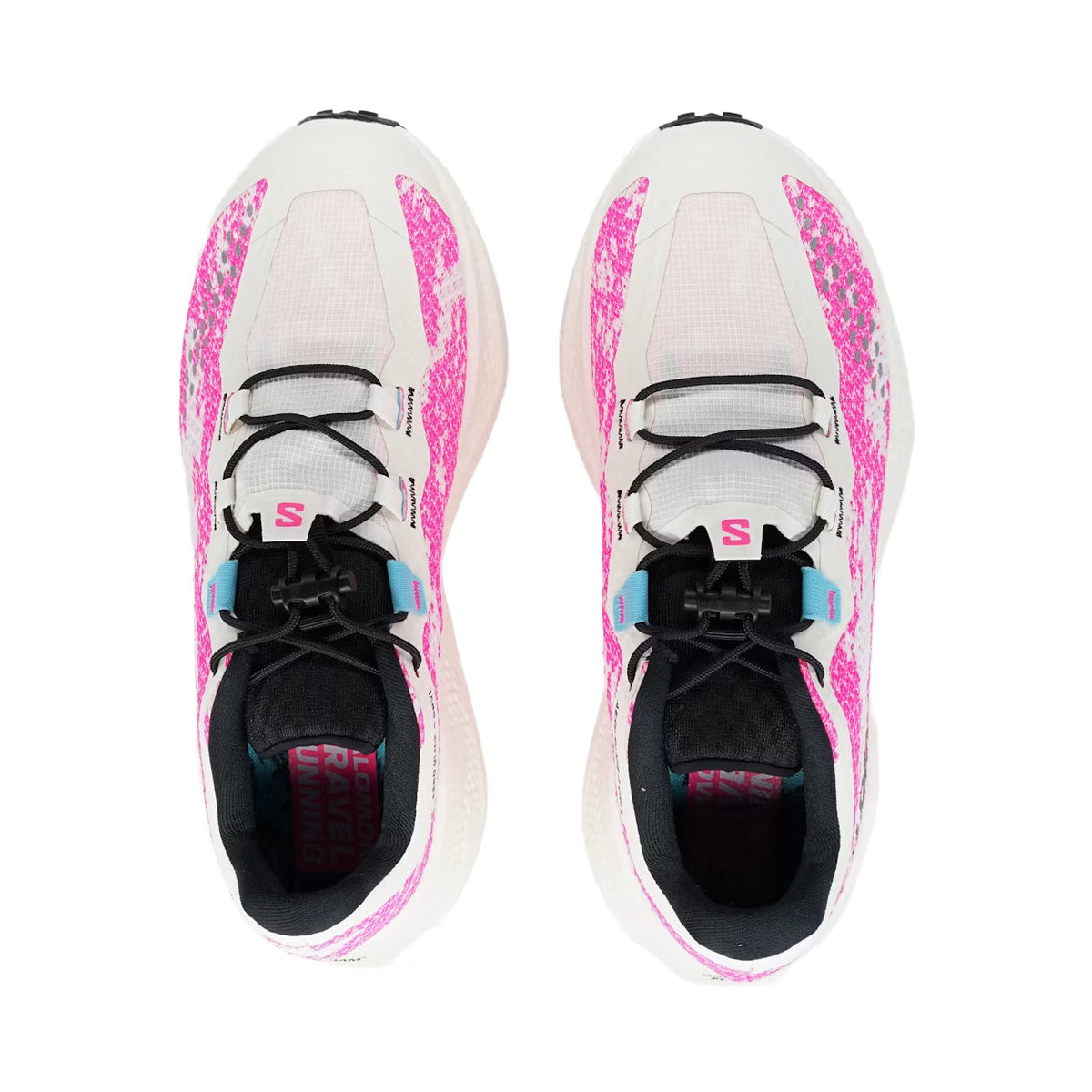 SALOMON Aero Glide 4 GRVL Womens (Vanilla Ice/Knockout Pink/Black)