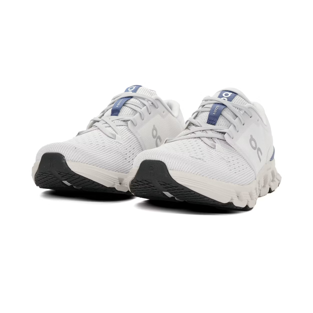 ON Cloud X 4 Womens (Silver/Chambray)