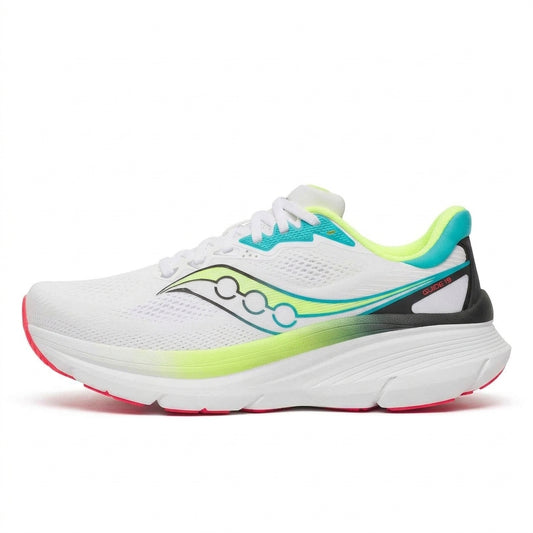 SAUCONY Guide 19 Mens (White/Citron)