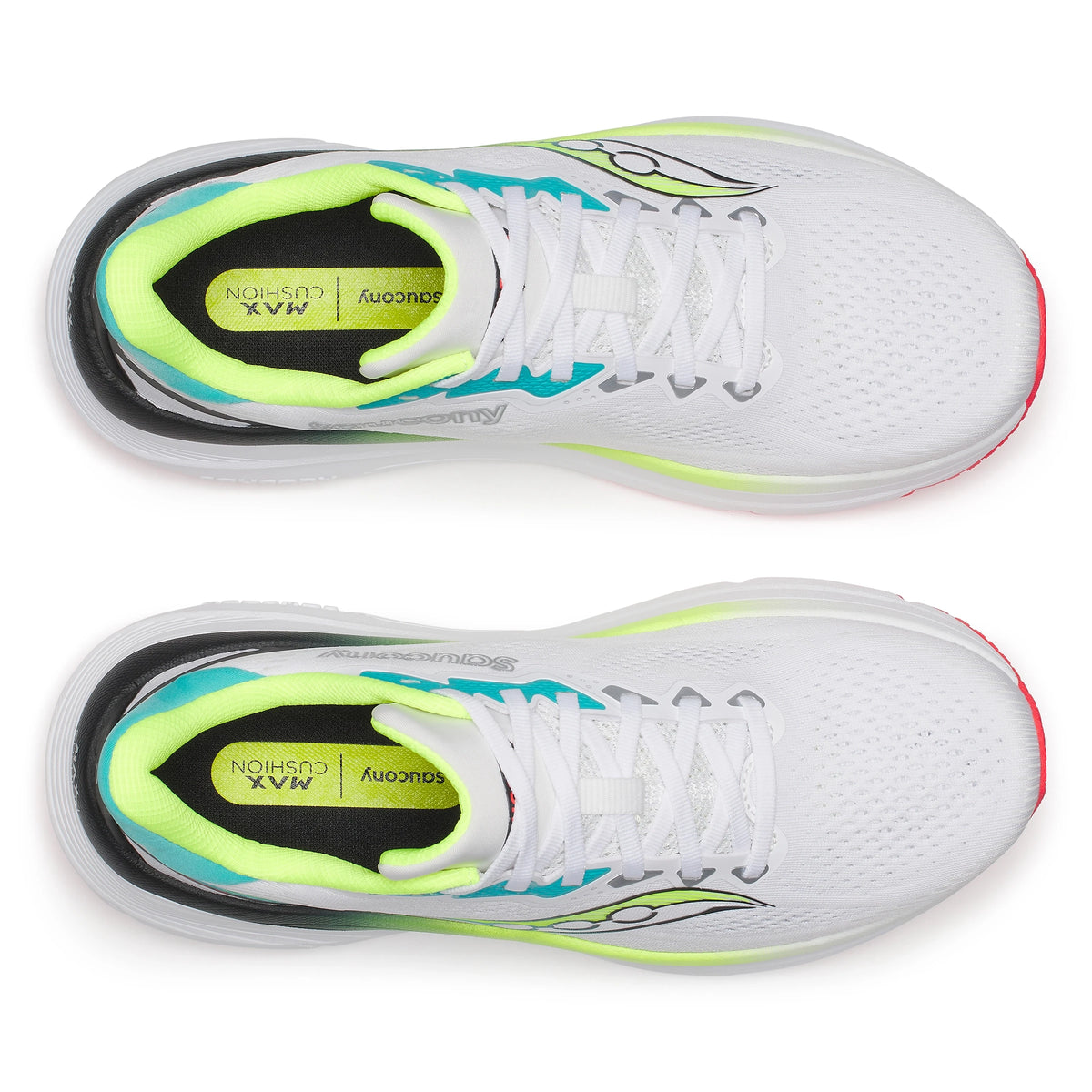 SAUCONY Guide 19 Mens (White/Citron)